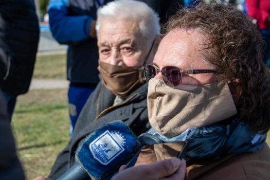 Sonia Cárcamo: “Ojalá alcance a ver algún día que las Malvinas sean entregadas a quien corresponde”