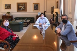 Nicolás Trotta se reunió con Cecilia Velázquez