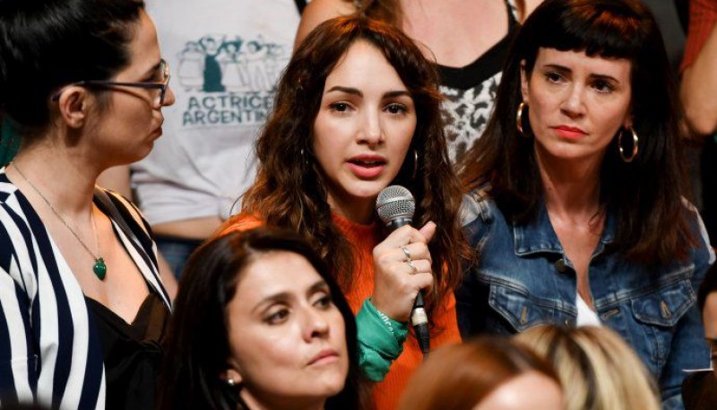 Thelma Fardin junto a Actrices Argentinas