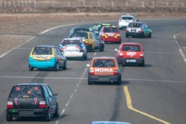 Los primeros ganadores del automovilismo en Río Gallegos