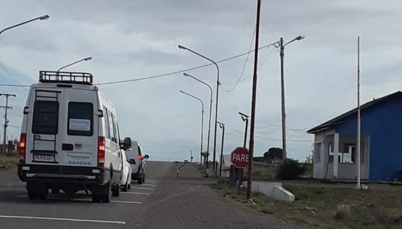 Trasladó del cuerpo hacia Caleta Olivia.