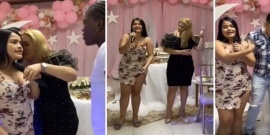 Su novio la engañó con su mamá y organizó una fiesta para escracharlos