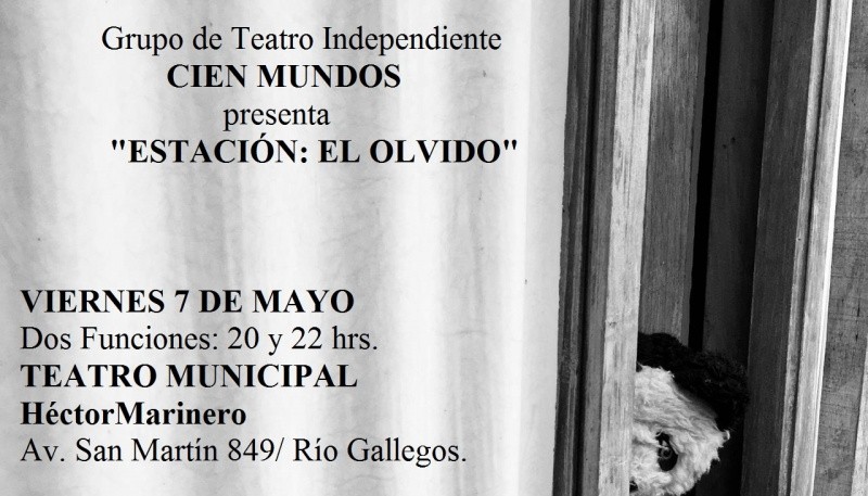 Se realizarán dos funciones en el teatro municipal de Río Gallegos 