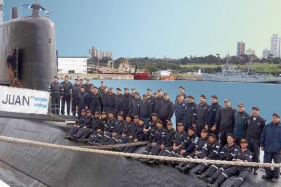 Los 44 tripulantes del submarino ARA San Juan. 