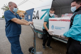 Llegan mañana a Chubut otras 9.200 dosis de la vacuna Sinopharm