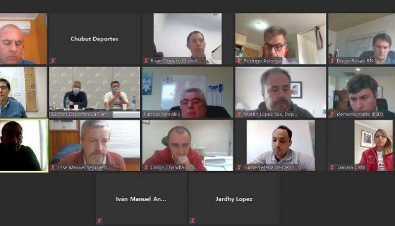 Hubo reunión virtual para los juegos.