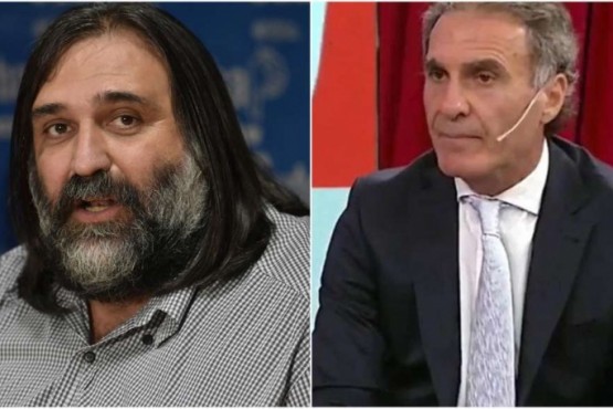 Oscar Ruggeri cruzó a Baradel y discutió con Mariano Juan