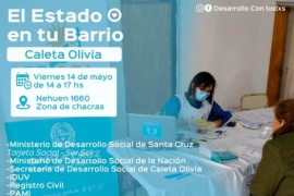 Convocan  a vecinos a participar del programa “El Estado en tu Barrio” de Caleta Olivia