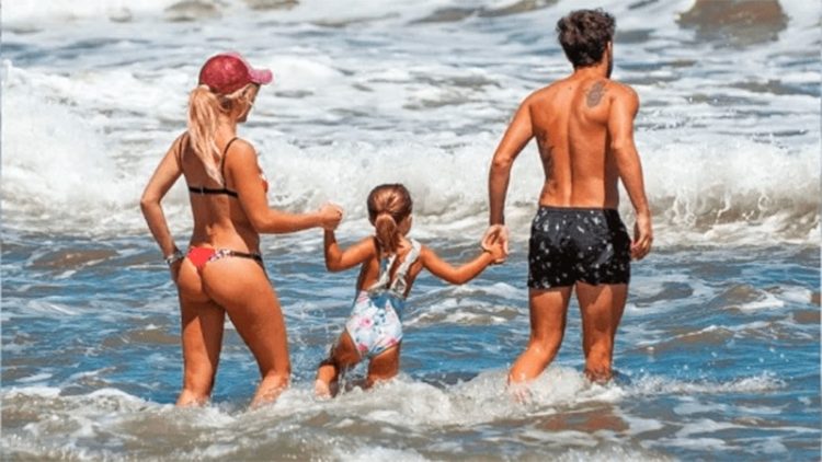 Laurita, Rufina y Nicolás.