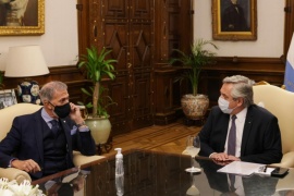 El Presidente recibió en la Casa Rosada a la cúpula de la DAIA