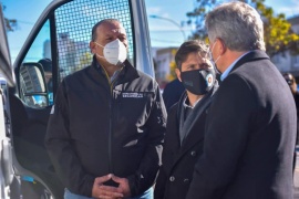 Desde el lunes, Sergio Berni se sumó al equipo de salud