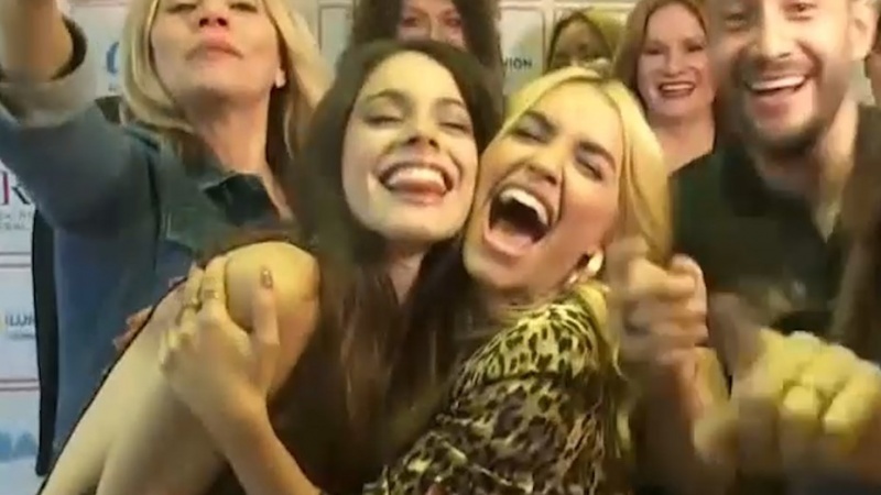 Tini y Lali. 