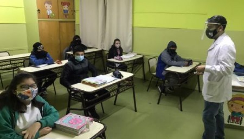 Destacan el trabajo de las escuelas para garantizar el derecho a la educación y a la salud