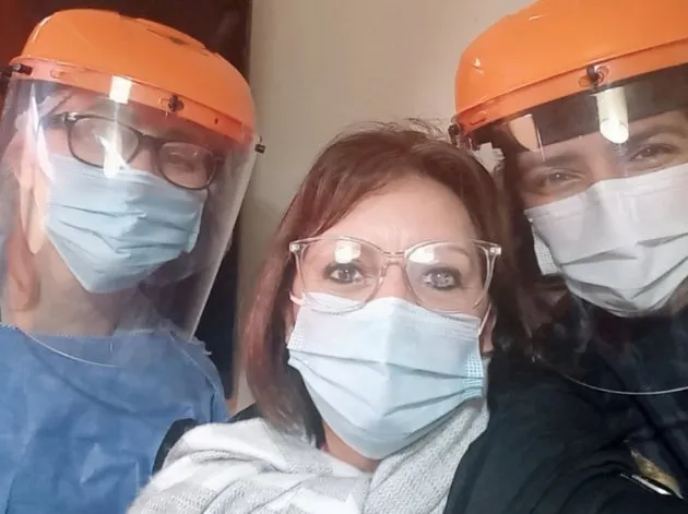 Una mujer dio a luz a su bebé en su hogar junto a profesionales de la Salud. (Foto: El Patagónico)