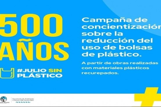 Inició la “Campaña de concientización sobre la reducción del uso de bolsas de plástico”