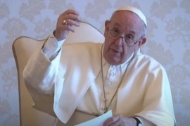 Habló el papa Francisco desde el hospital Gemelli