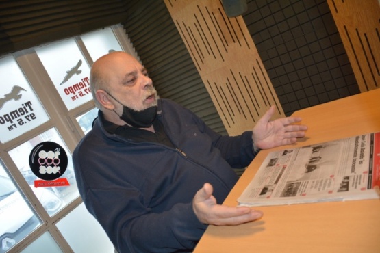 Roberto Giubetich en Tiempo Fm. 