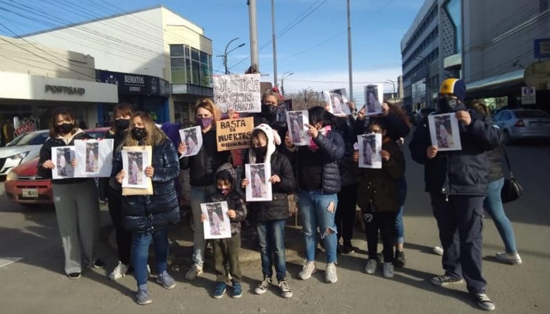  La familia se congregó en San Martín y Kirchner.