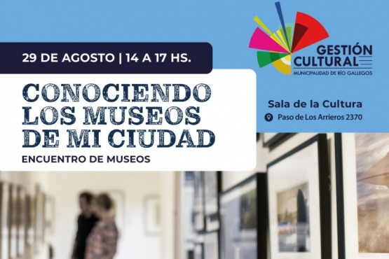 Se llevará a cabo el domingo la actividad “Conociendo los Museos de mi Ciudad”.