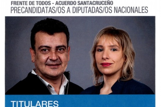 Gustavo González y Moira Lanesán. 