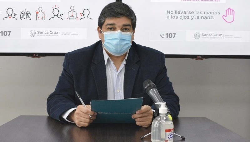 Ministro de Salud, Claudio García.