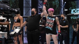 La historia de la luchadora trans de MMA: fue veterana de guerra en Afganistán