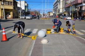 Avanza el proceso de renovación de la avenida San Martin