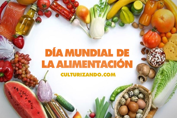 Hoy es el día de la alimentación. 