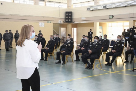 La Gobernadora encabezó el tercer aniversario del Servicio Penitenciario Provincial