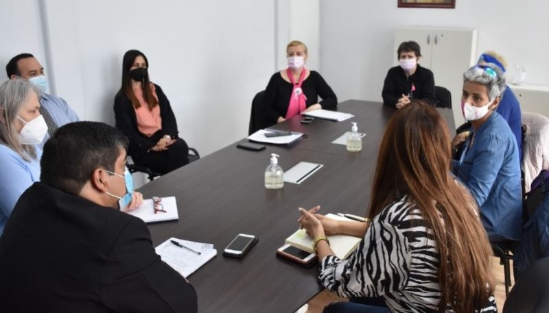 Reunión de trabajo con integrantes del grupo “Buen Día Vida”