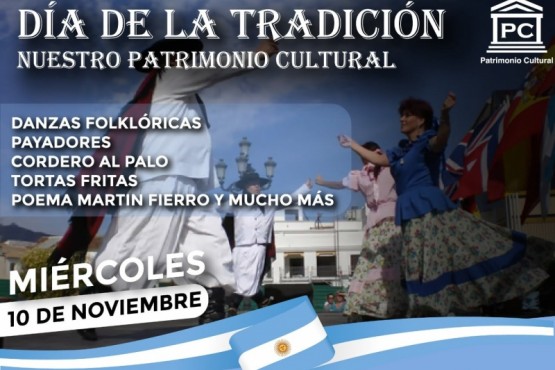 Festejos por el Día de la Tradición.