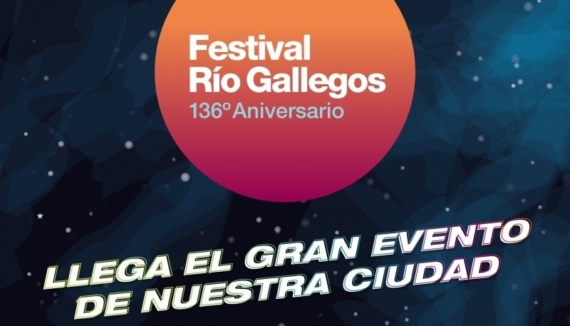 Grilla completa del Aniversario de Río Gallegos.