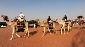 Escándalo en un concurso de belleza de camellos