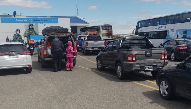 La frontera cerrada por casos de Covid.