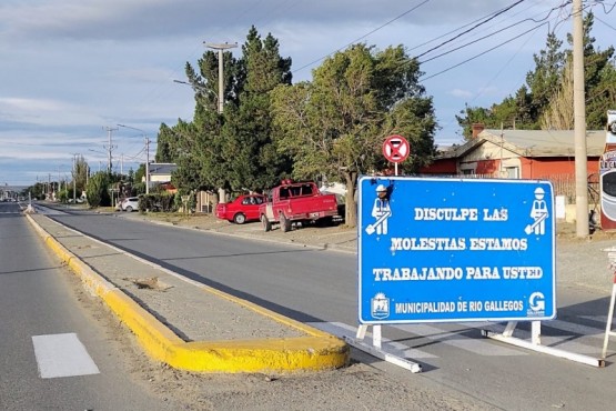 Corte en Avenida San Martín.