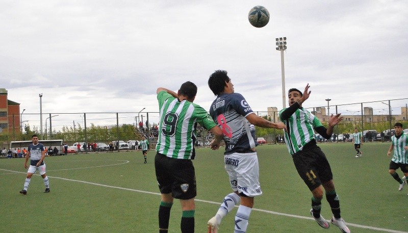 Pasaaje del partido entre Boxing y Newbery. 