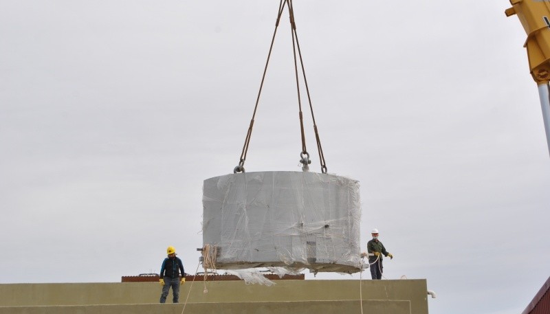 Instalaron el ciclotrón en el Centro de Medicina Nuclear (J.C.C)