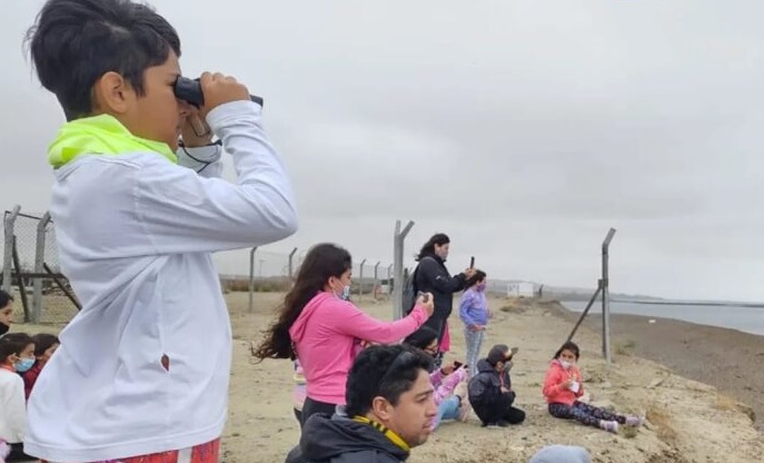 Actividad en Caleta Olivia.