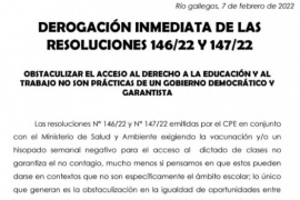 ADOSAC pidió la derogación inmediata de las resoluciones 146/22 y 147/22