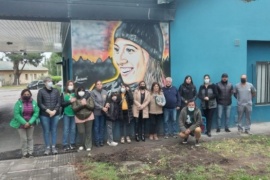 El Calafate: Recordaron a Luciana Balcarce en el #8M