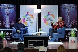 Flavio Mendoza en el ciclo cultural “Entre Vos y Yo”