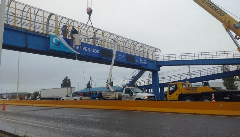 Trabajos en el puente (C.Robledo)