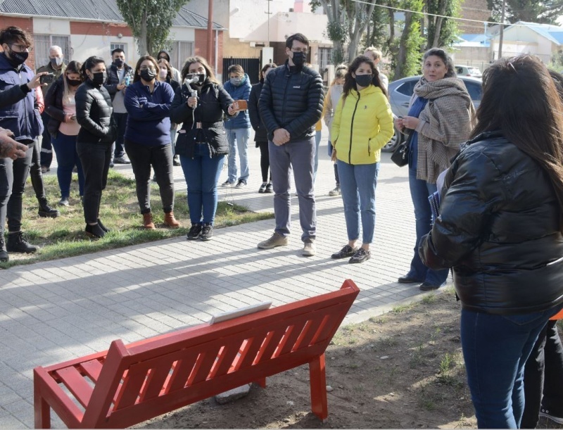 Se instaló un Banco Rojo Vial en Río Gallegos.