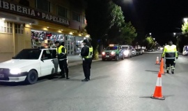 Fuerte control de seguridad en la noche y madrugada de Río Gallegos