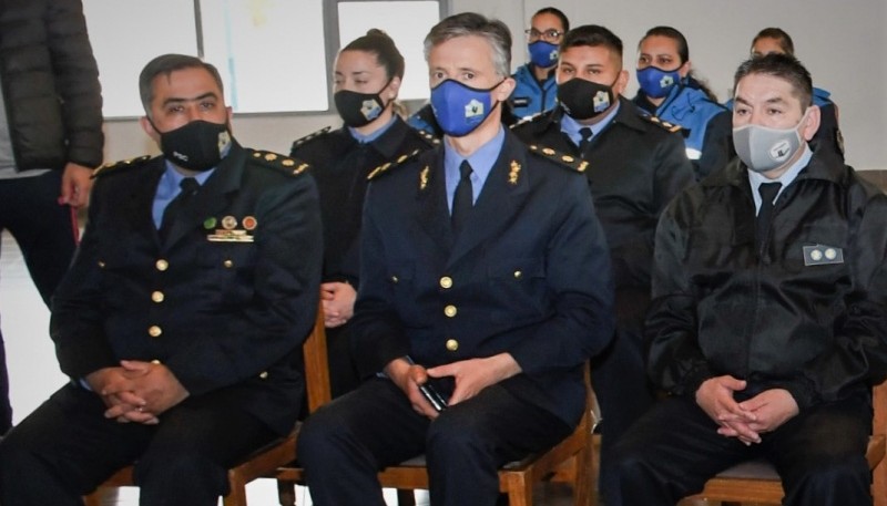 El Superintendente de Seguridad, Comisario Mayor, Juan José Pérez.