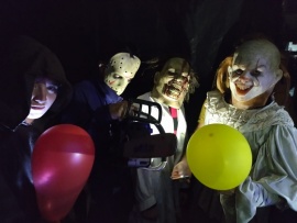 Exitosa jornada de la Casa del Terror en Río Gallegos