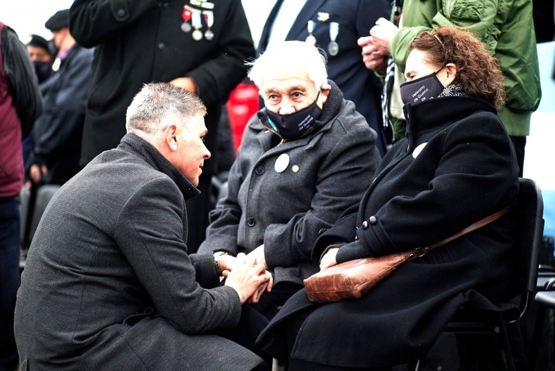 Pablo González habló con los padres de José H.Ortega.