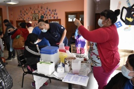 Impulsan vacunación y control de niño sano en el Barrio San Benito