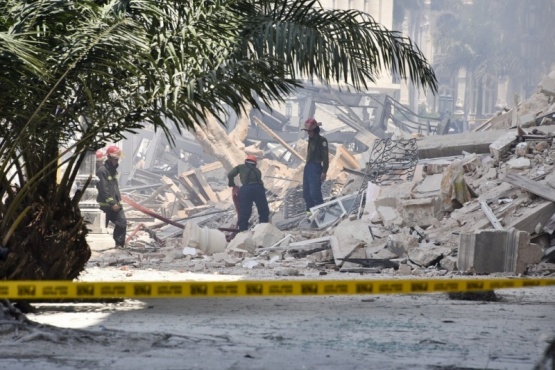 Explosión en La Habana.