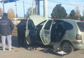 Río Gallegos: operativo en plena calle por un robo